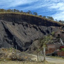 Mining in the region of Zacapu